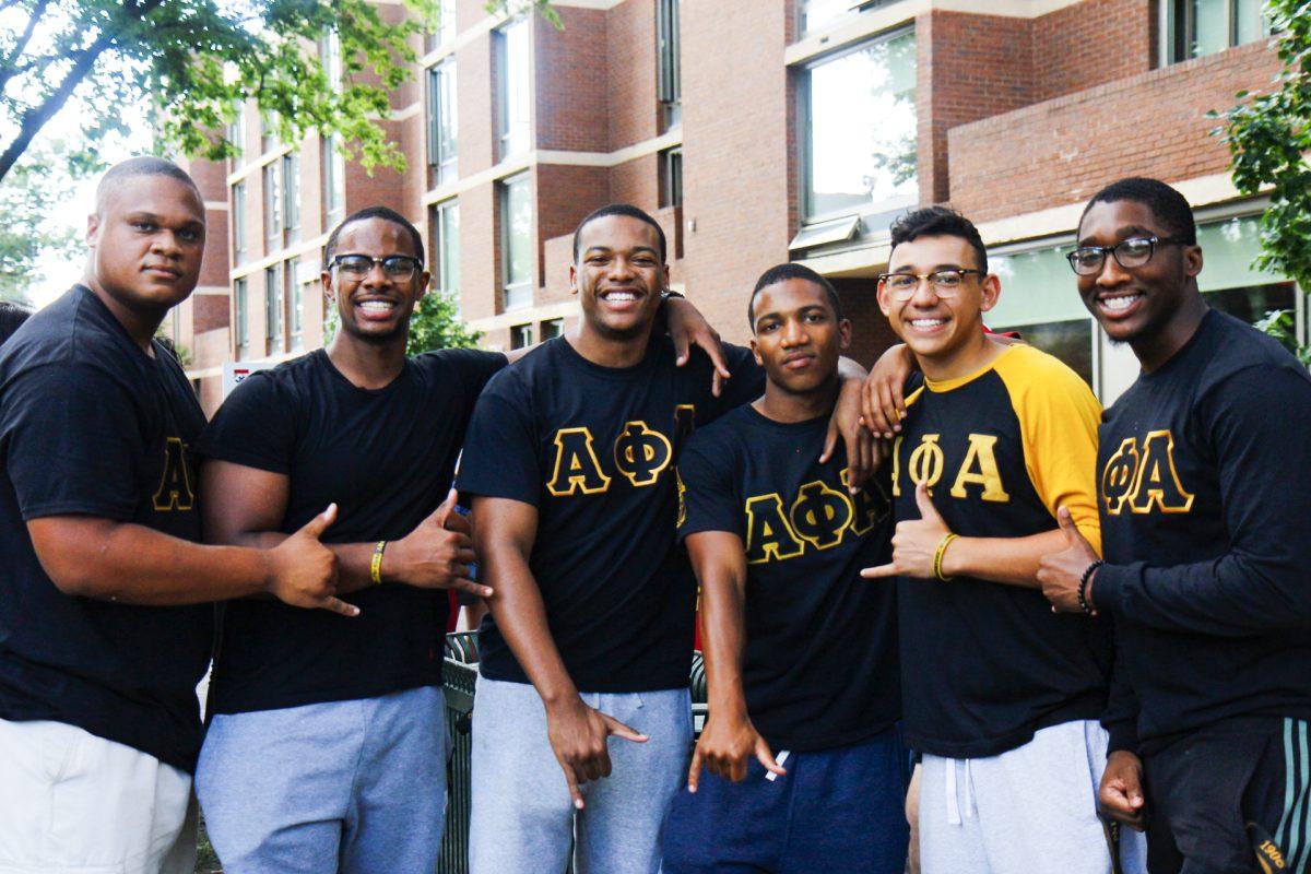 Alpha Phi Alpha is one of the seven Divine Nine chapters at the University of Pennsylvania. PHOTO COURTESY OF MONTELL BROWN.