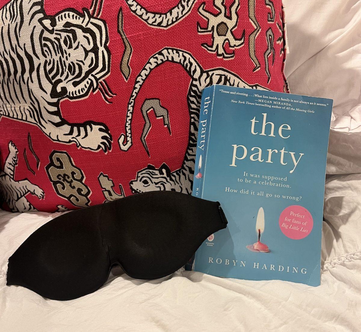 Heines new-found night time read, “The Party.”
PHOTO COURTESY OF MEGAN HEINE ’25