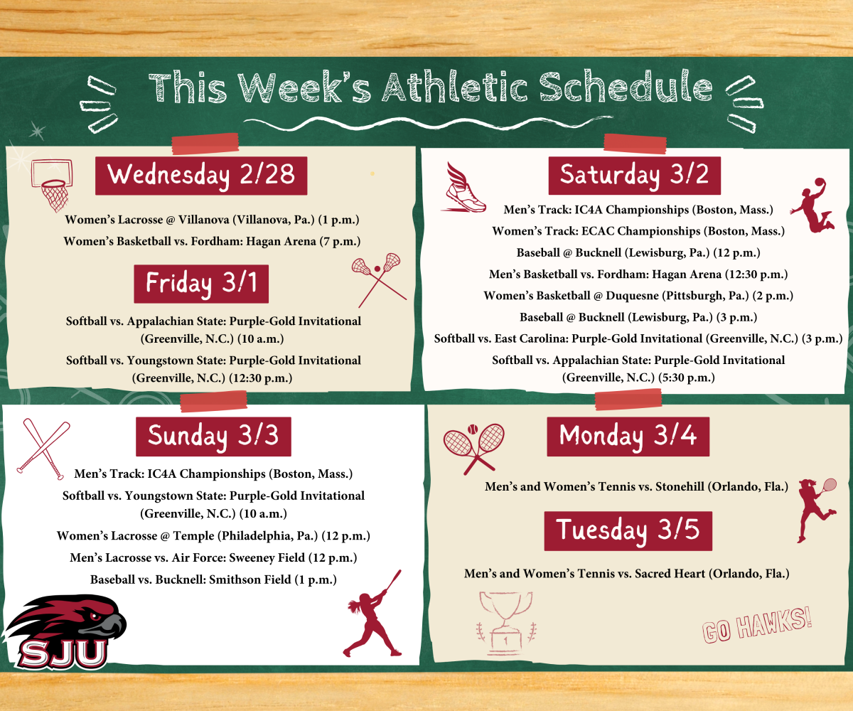 Athletic Schedule: Feb. 28