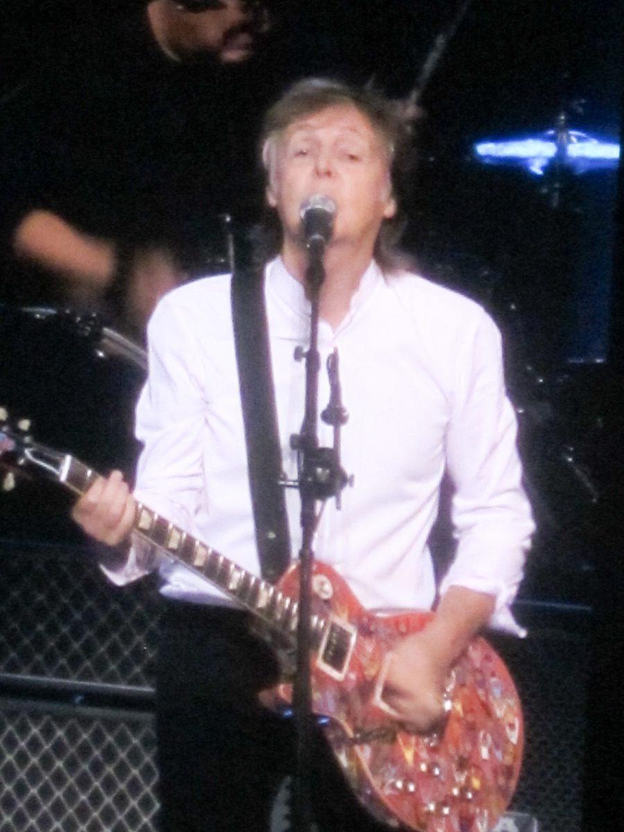 Paul McCartney gives a high-energy performance at Madison Square Garden (Photo by Melissa Bijas '18).