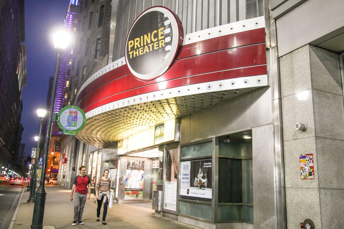 The Prince Theater in Center City, where the Philadelphia Film Festival will kick off on Oct. 19 (Photo by Rose Weldon '19).