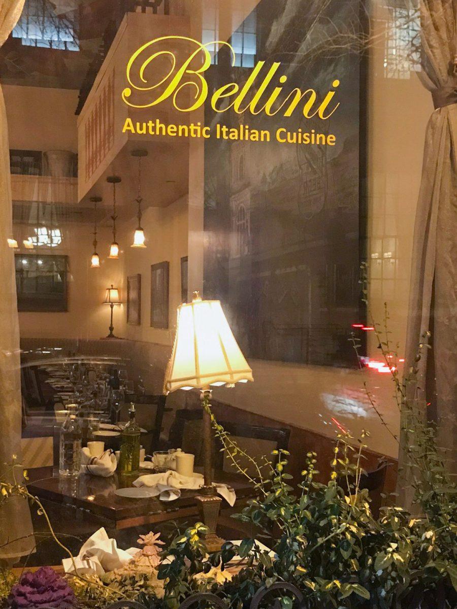 Bellini Grille, an Italian restaurant on South 16th Street (Photo by Lauren Bourque 19).