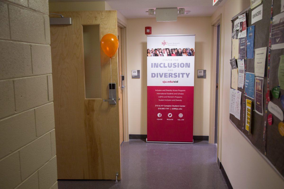 The Center for Inclusion and Diversity is located on the second floor of Campion Student Center (Photo by Luke Malanga 20).