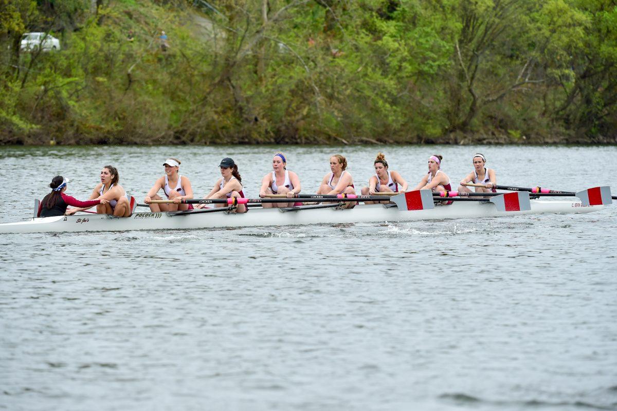 The Hawks compete on the Schuylkill River as their home river (Photo courtesy of Sideline Photos, LLC).