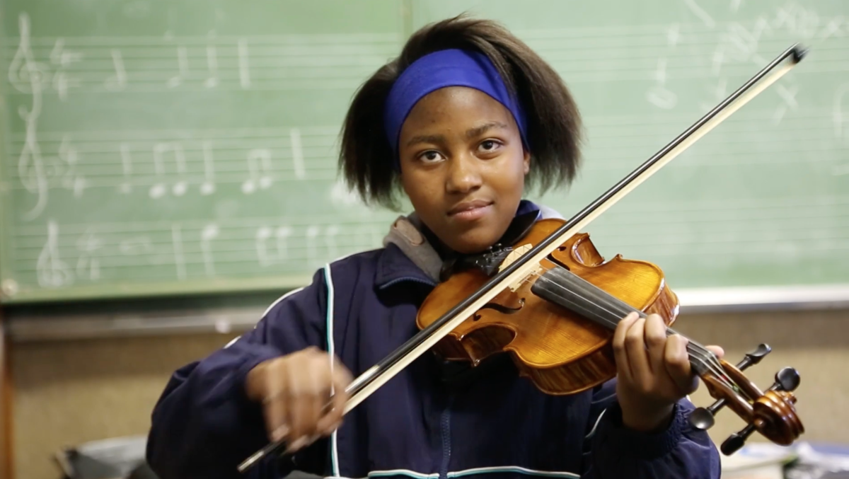 Bochabela Violinist Blends Classical and Traditional Sounds