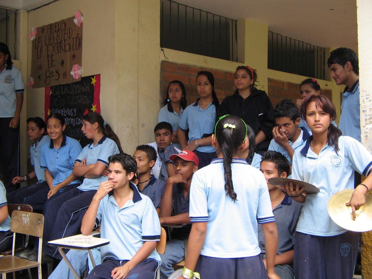 Fe y Alegría school in La Pinuela, Antioquia, Colombia. PHOTO: JULES RINCON