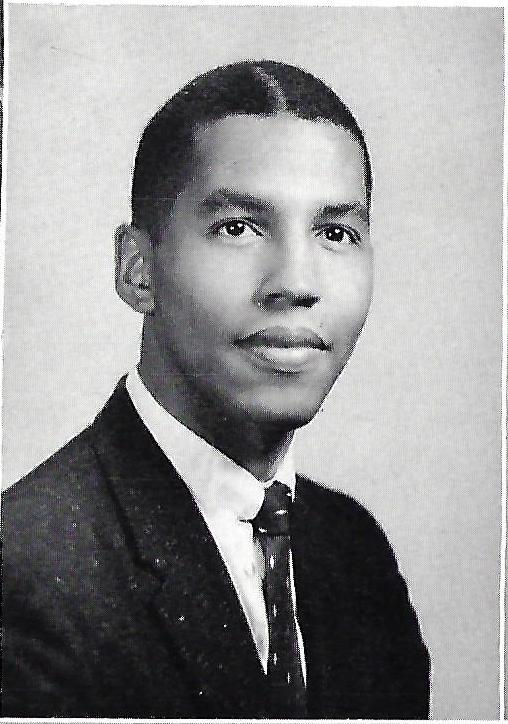 Powell pictured in the 1957 yearbook. PHOTO COURTESY OF SJU ARCHIVES AND SPECIAL COLLECTIONS