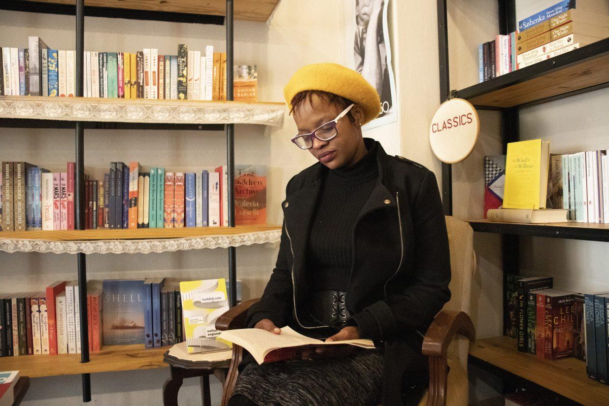 Lorraine Sithole formed The Bookworms Book Club in 2011 to give black authors, and readers, a voice. PHOTO: Rose Barrett 20