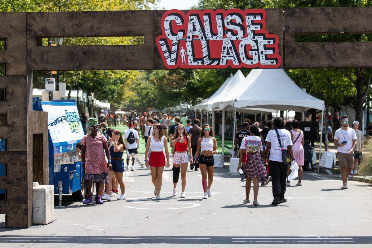 Cause Village was located at the center of Made in America 2019 over Labor Day Weekend. PHOTO: MITCHELL SHIELDS 22