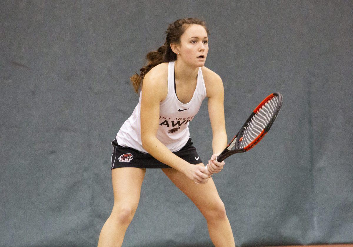 The next match for the women’s tennis team is on March 10 against Duquesne University. PHOTO: LUKE MALANGA ’20/ THE HAWK