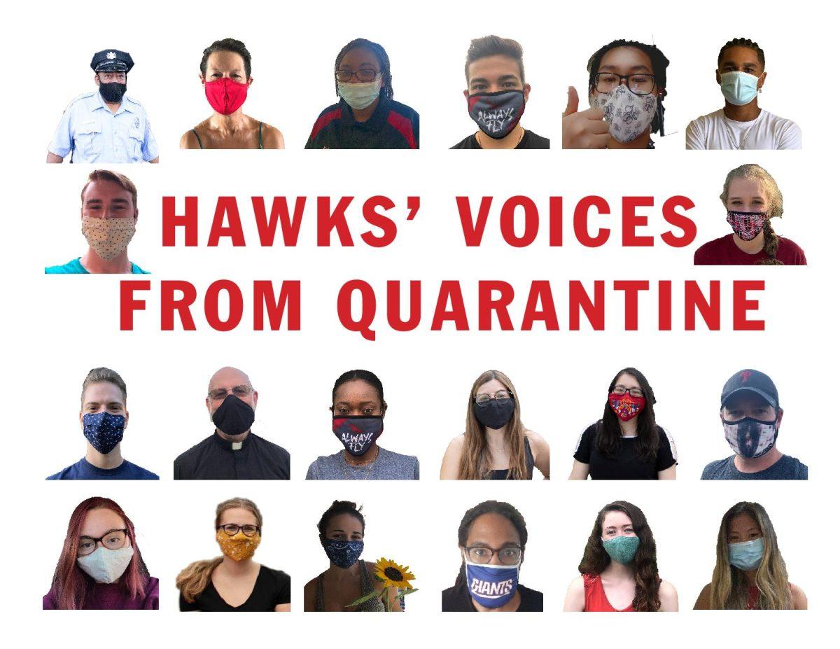 Hawks voices from quarantine