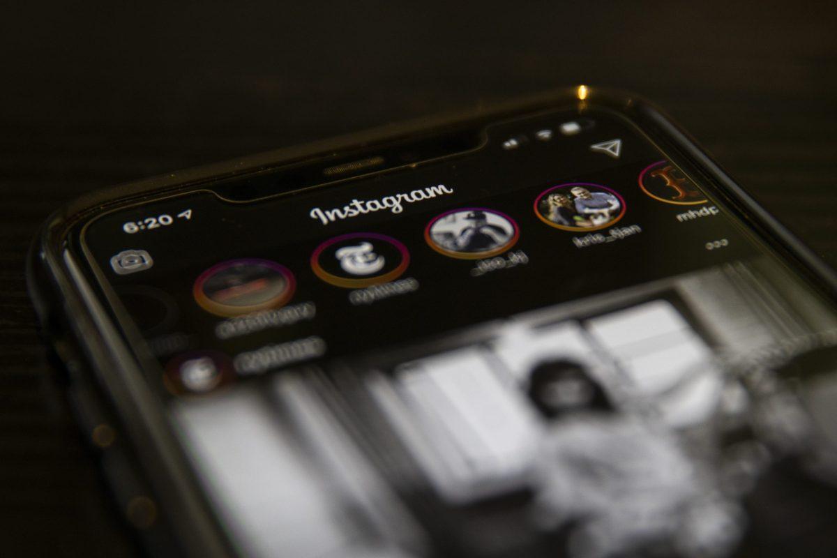 An anonymous Instagram account has been using the direct message feature to send threatening messages to women. PHOTO: MITCHELL SHIELDS 22/THE HAWK