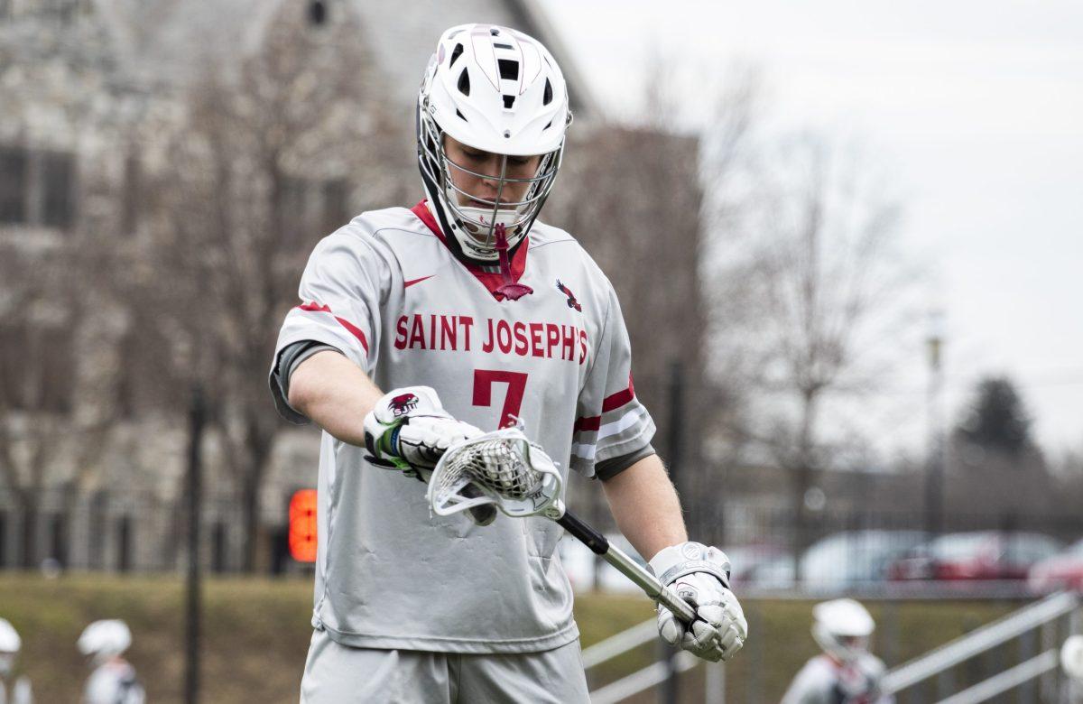 Cole was the 2019 SJU Most Outstanding player and SJU Rookie of the year. PHOTO: MITCHELL SHIELDS ’22/THE HAWK