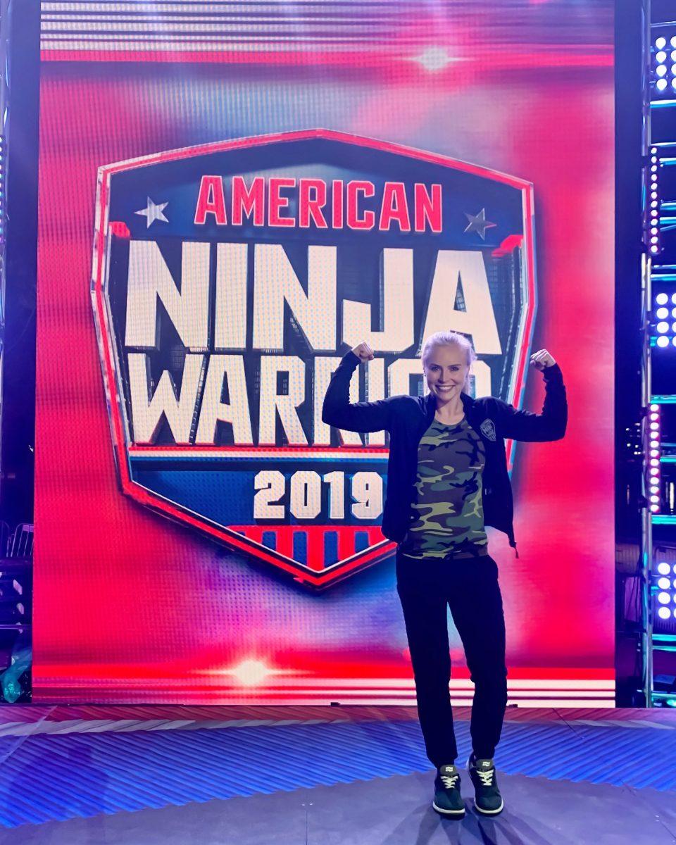 Megan Johnson ’15 first ran on American Ninja Warrior in 2018. PHOTO COURTESY OF MEGAN JOHNSON