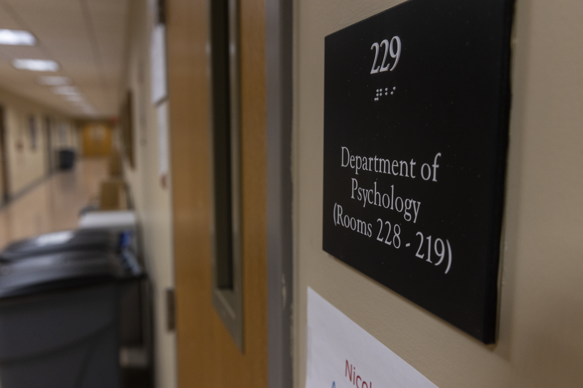 Post Hall is home to the department of psychology at St. Joe’s.
PHOTO: MITCHELL SHIELDS ’22/THE HAWK