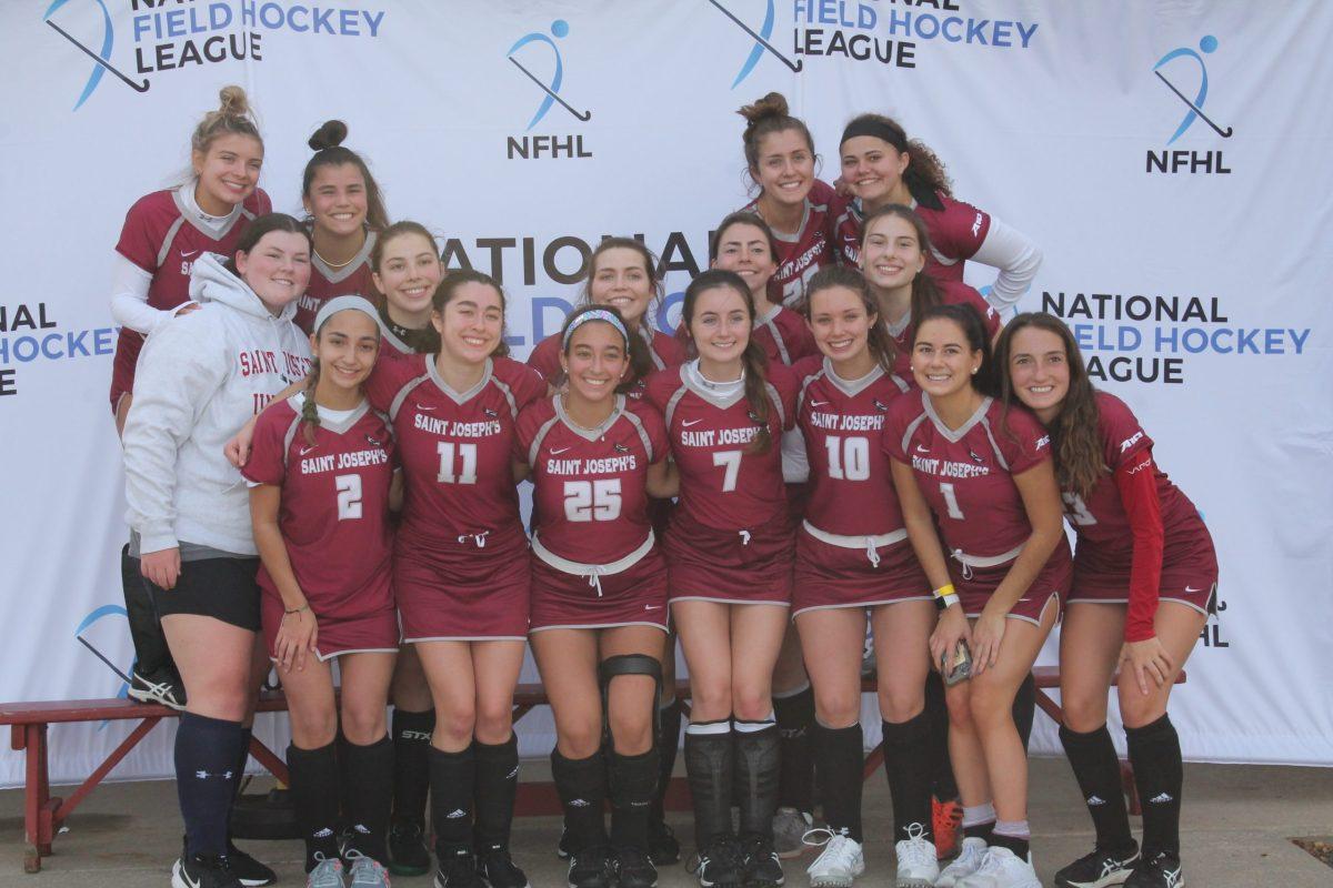 The team played the likes of Big Ten institutions and the University of Virginia at the NFHL Championships.
PHOTO COURTESY OF RACHEL HORNIG ’23.
