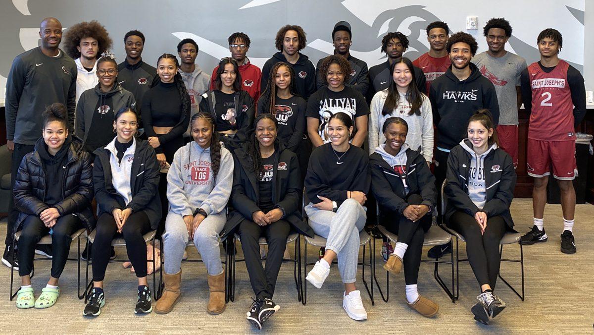 The coalition aims to give student-athletes the opportunity to feel loved, connected and supported. PHOTOS COURTESY OF SJU ATHLETICS