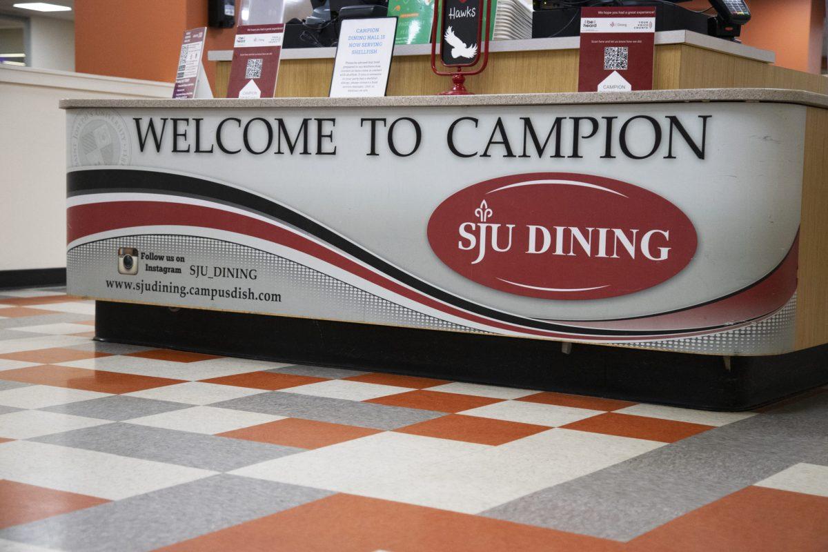 Campion Dining Hall is receiving feedback from bi-monthly focus groups. PHOTOS: KELLY SHANNON ’24/THE HAWK