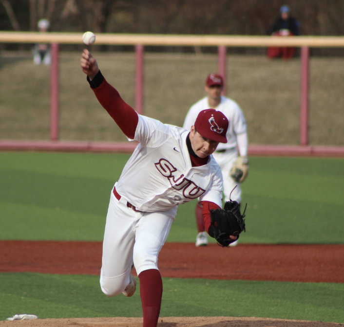 McShane has the second lowest ERA on the team over 33.0 innings played.
PHOTOS: MIA MESSINA ’25/THE HAWK