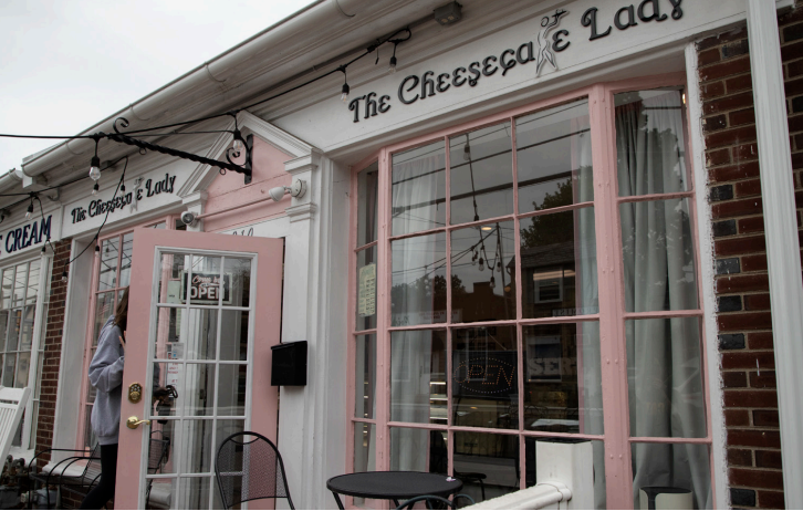 The Cheesecake Lady’s Elkins Park location.
PHOTO: KELLY SHANNON ’24/THE HAWK