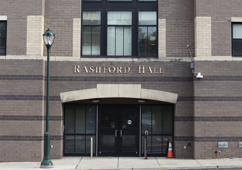 Front entrance of Rashford Hall.
PHOTO: PAUL HENSON ’25/THE HAWK