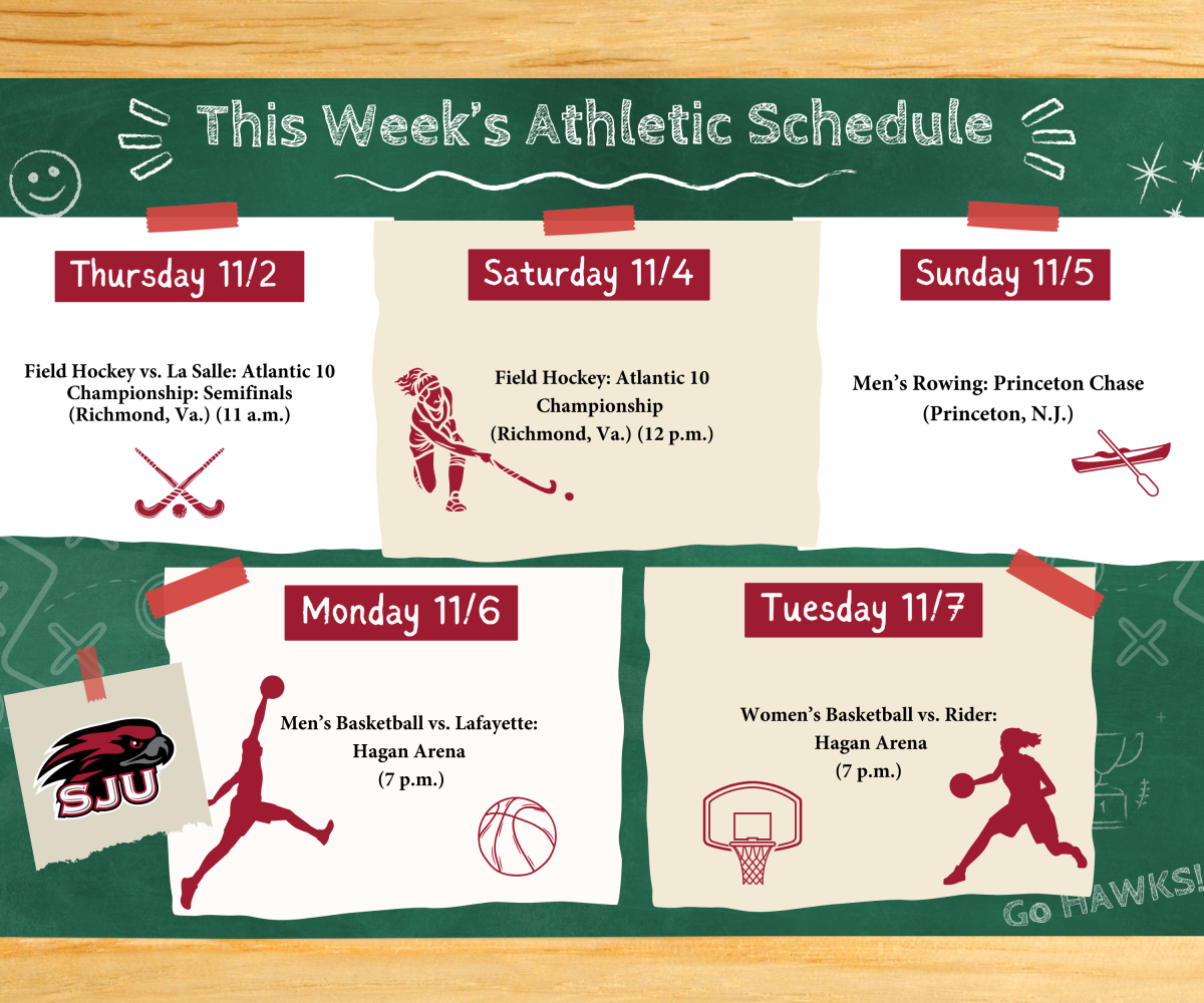 This weeks athletic schedule: Nov. 1