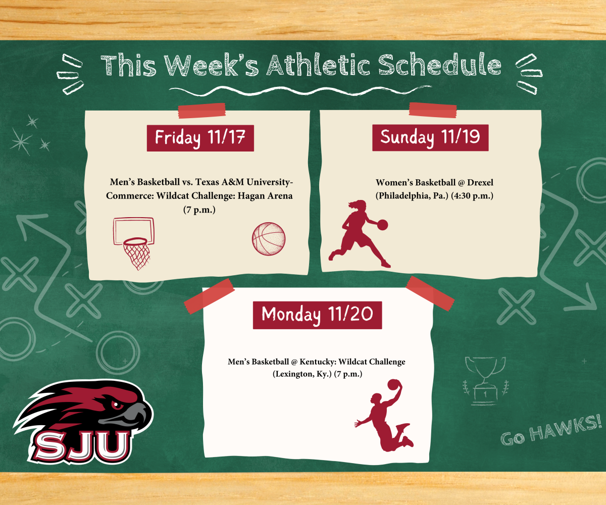 This Weeks Athletic Schedule: Nov. 15
