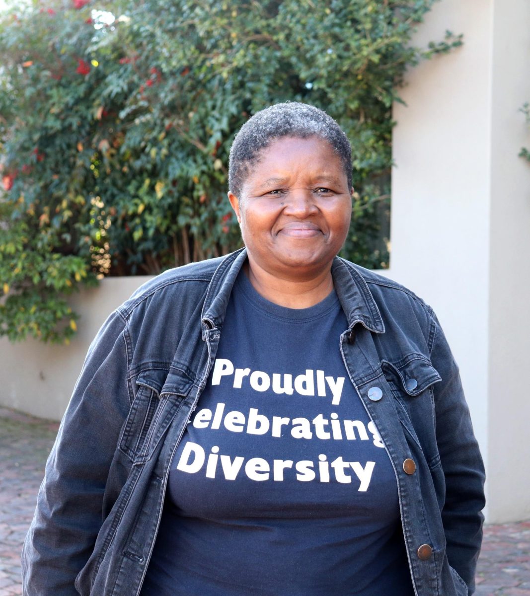 Reverend Nokuthula Dhladhla became the first openly queer person to be ordained in the Metropolitan Community Church, a Protestant Christian denomination. PHOTO: KILEY OBRIEN 25/THE HAWK 