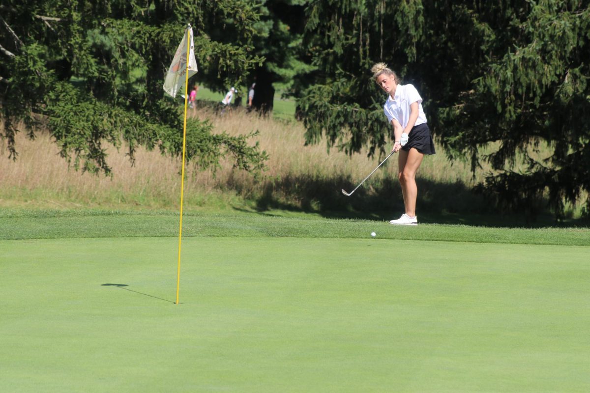 Sophomore Olivia Cooper at the 2024 Bucknell Invitational, Sept. 6-8.
PHOTO COURTESY OF SJU ATHLETICS