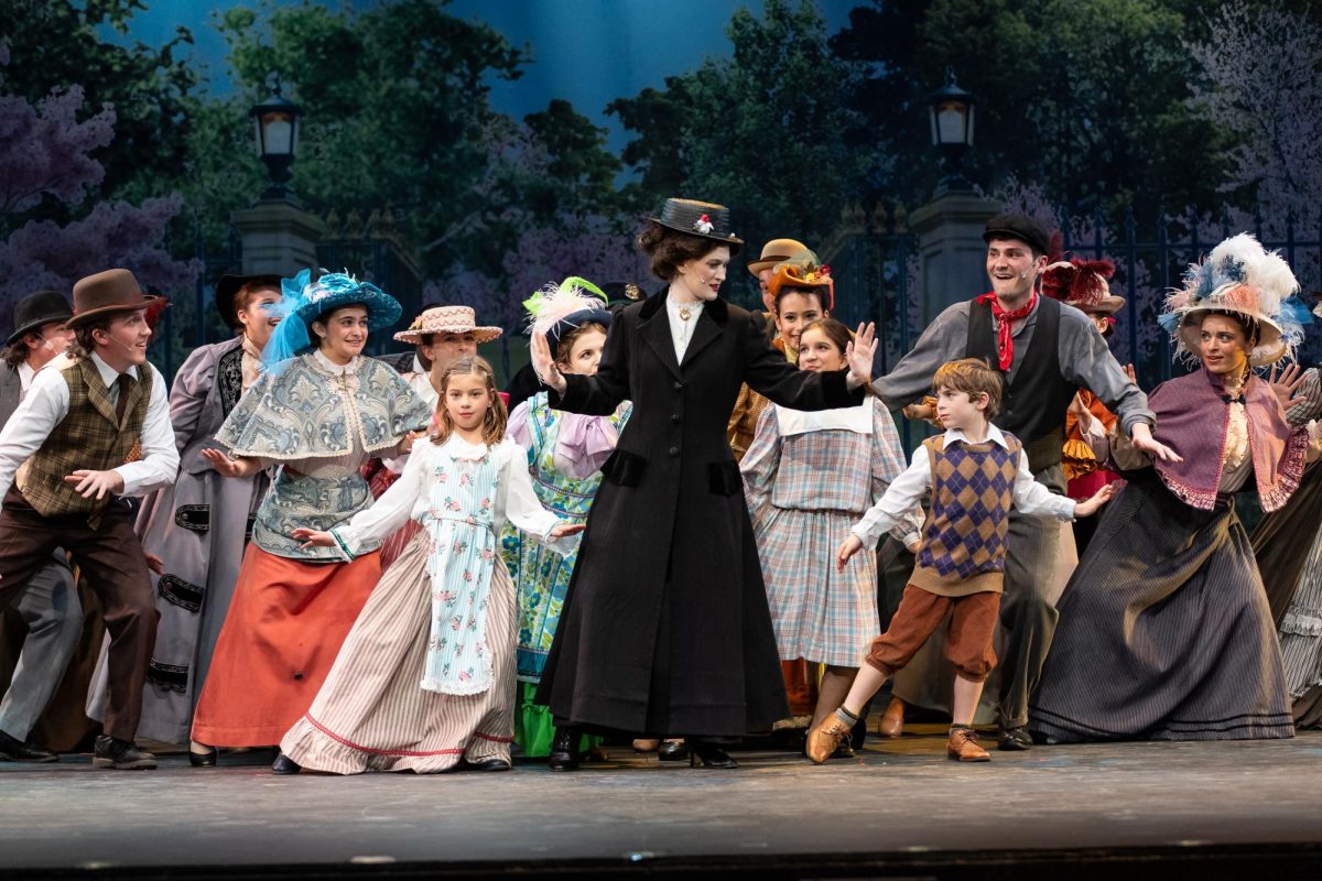 The cast of SJU Theatre Company’s fall 2024 production of “Mary Poppins,” Oct. 31. PHOTOS: MELISSA KELLY PHOTOGRAPHY