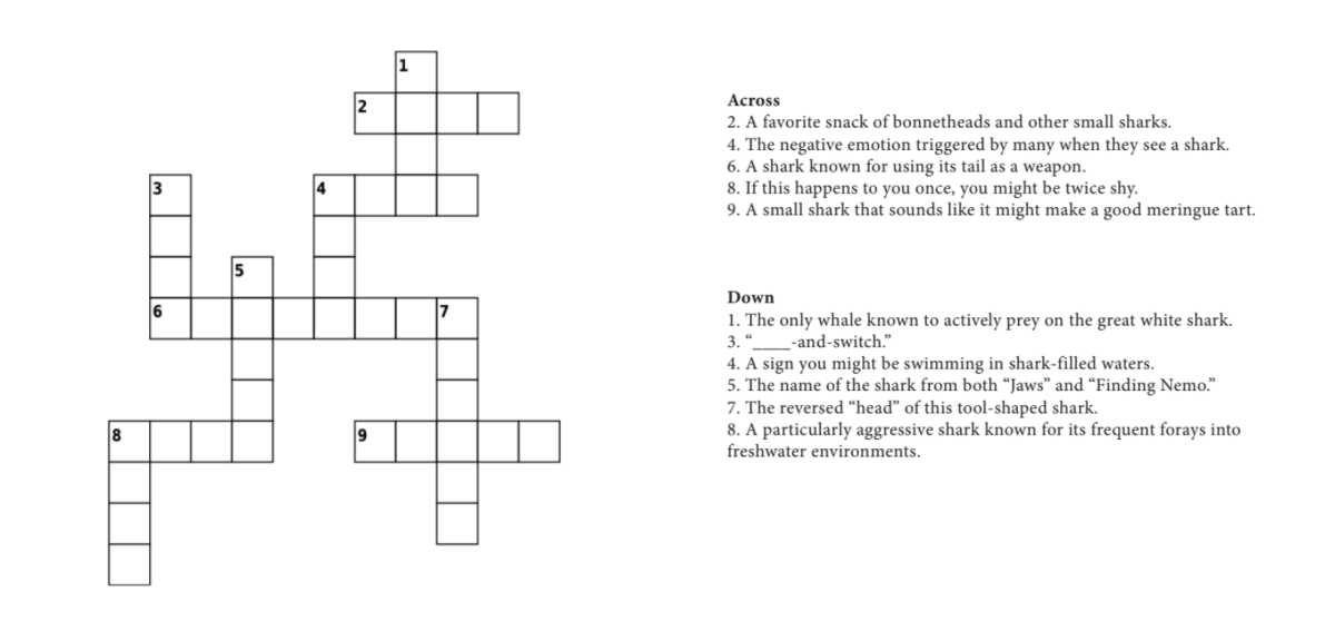 Crossword: Sharks