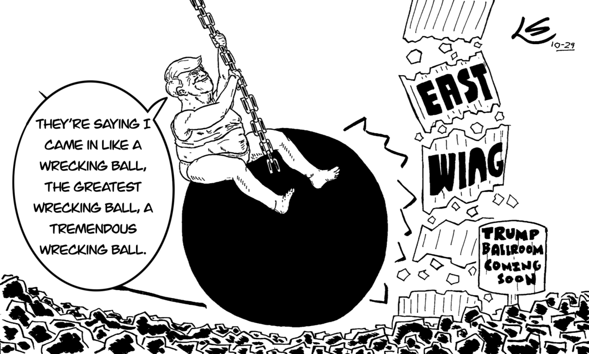 CARTOON: LUKE SANELLI ’26/THE HAWK