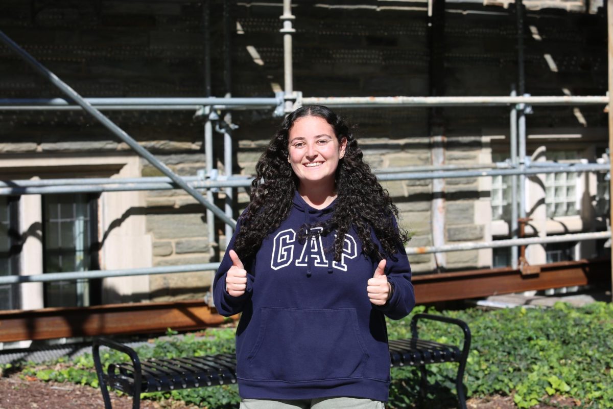 Rebecca Romito ’26 participates in TikTok’s “Best Day Ever” game for seven days in a row.
PHOTO: ZACH PODOLNICK ’26/THE HAWK