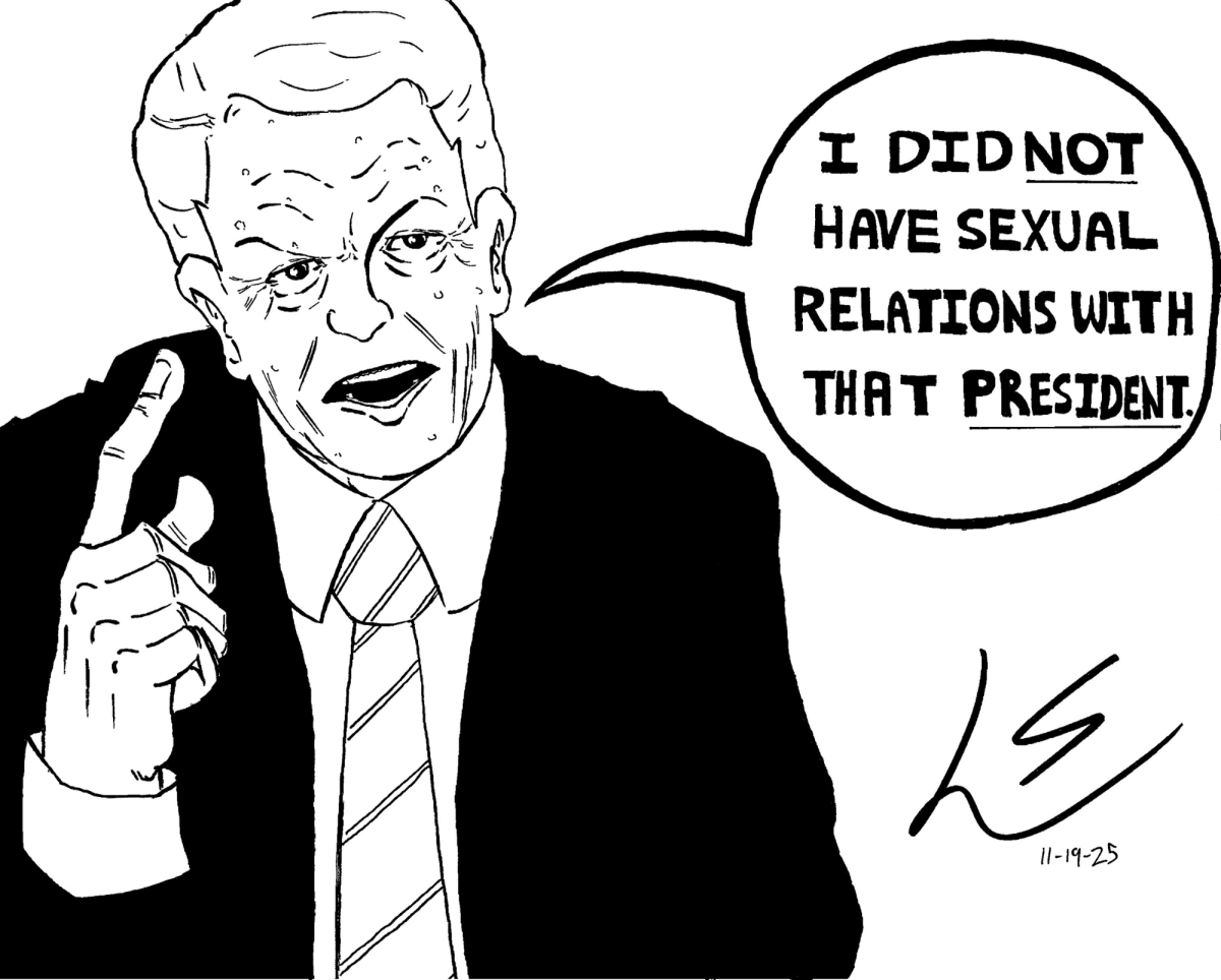 CARTOON: LUKE SANELLI ’26/THE HAWK