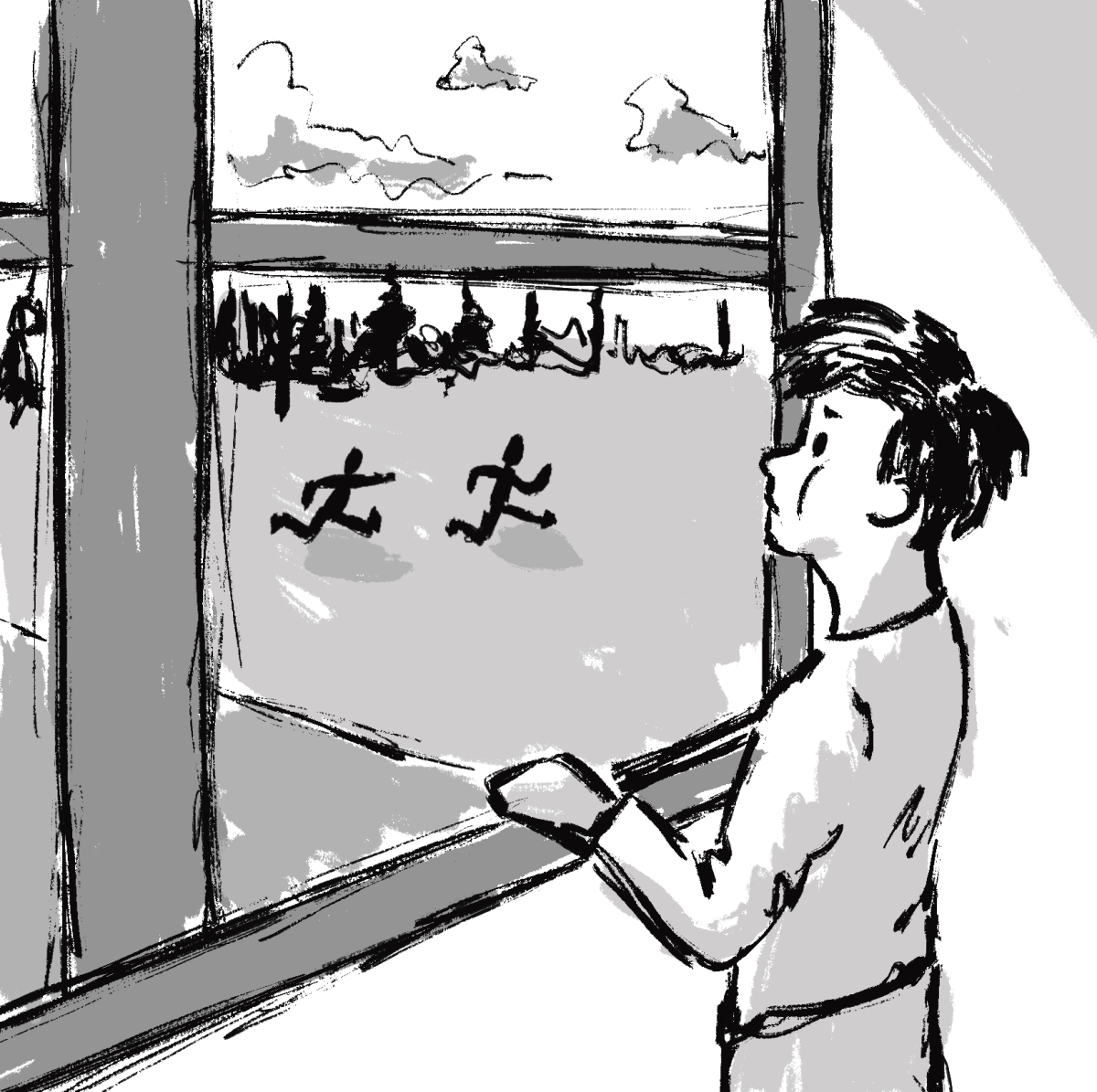 ILLUSTRATION: ALEXIS KAIN '27/THE HAWK