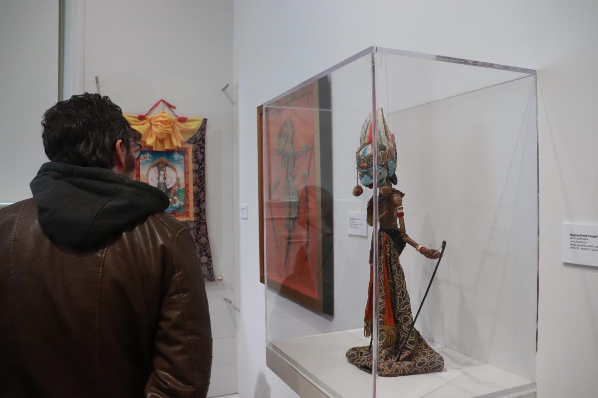 A Wayang Krucil Puppet made in the 20th century. It is a puppet of Damarwulan, who is regarded as a hero in Japanese mythology.